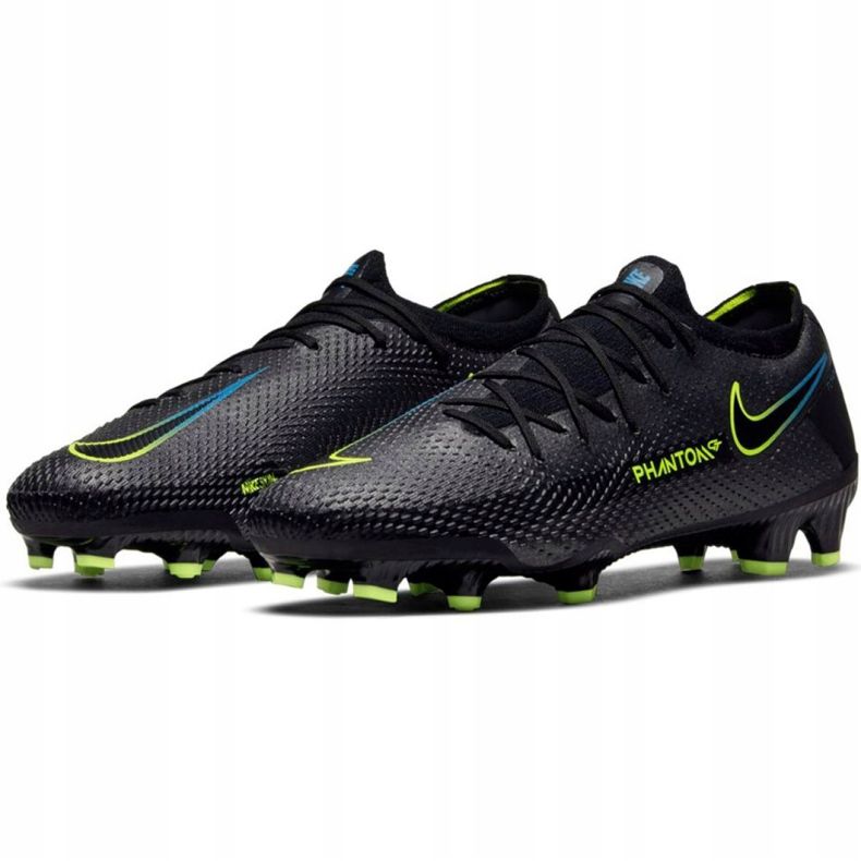 Nike Phantom Gt Pro Fg M CK8451-090 football shoes multicolored black 2