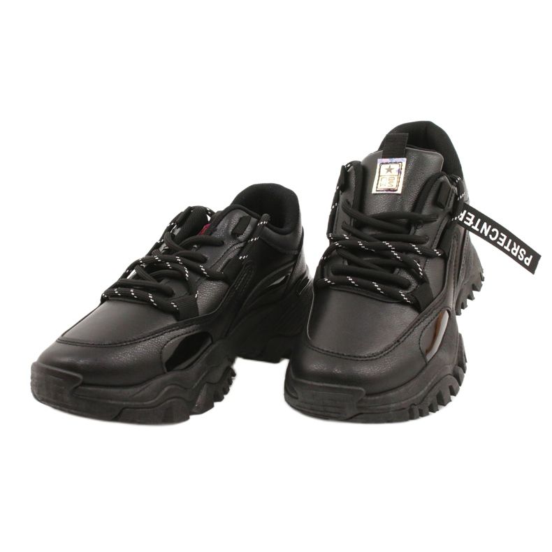 Evento Sports women's sneakers News 21SP26-3925 black 3 Evento Sports women's sneakers News 21SP26-3925 black 3