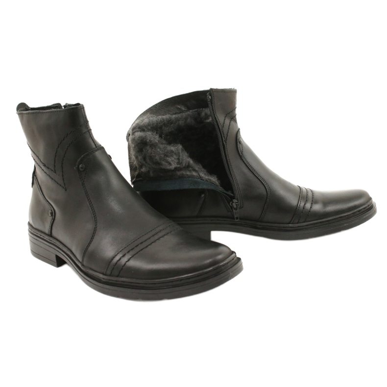 Polbut Men's winter Chelsea boots 252 black 5 Polbut Men's winter Chelsea boots 252 black 5