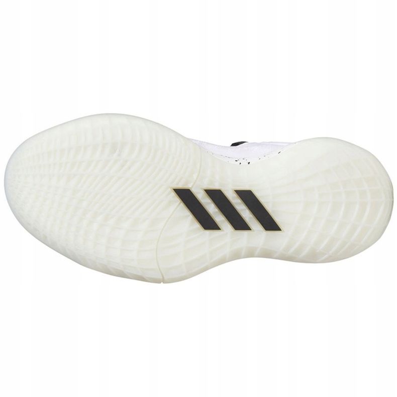 Adidas Harden Stepback 2 Jr FZ1545 basketball shoe white, white, black white 2 Adidas Harden Stepback 2 Jr FZ1545 basketball shoe white, white, black white 2