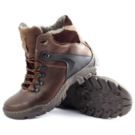 KENT Men's winter shoes 119 brown trekking 2