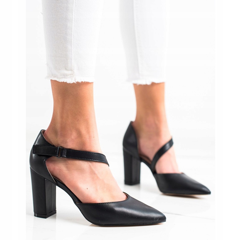 Sabatina Black Pumps With Eco Leather 2