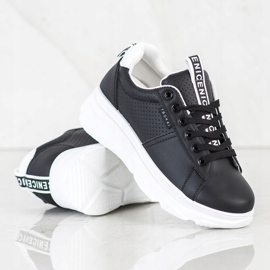 SHELOVET Sneakers On The White Nice Platform black 1