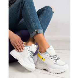 Marquiz Wedge Sneakers white 1