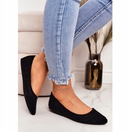 PS1 Delicate Ballerina In Spitz Black Dermeno Suede 1