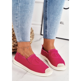 PS1 Classic Women's Espadrilles Fuchsia Flaure beige pink 1
