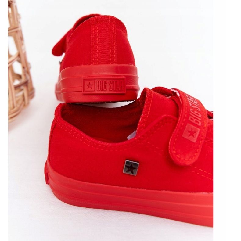 Children's Sneakers With Velcro Big Star FF374097 Red ['red'] 1