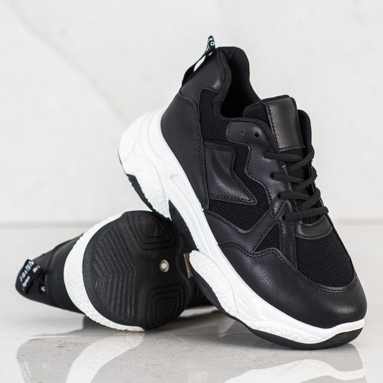 Fashion Comfortable Sneakers black 2