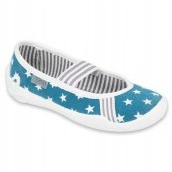 Befado children's shoes 193X066 white blue 1