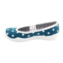 Befado children's shoes 193X066 white blue 2