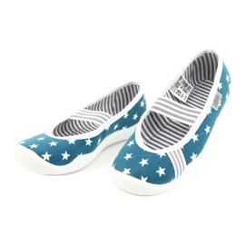 Befado children's shoes 193X066 white blue 3