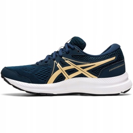 Women's shoes Asics Gel-Contend 7 navy blue 1012A911 401 golden 1
