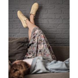 Women's Sneakers Big Star Yellow DD274441 1 Women's Sneakers Big Star Yellow DD274441 1