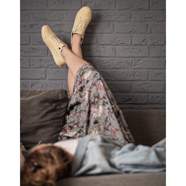 Women's Sneakers Big Star Yellow DD274441 1 Women's Sneakers Big Star Yellow DD274441 1