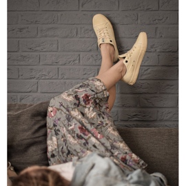 Women's Sneakers Big Star Yellow DD274441 2 Women's Sneakers Big Star Yellow DD274441 2