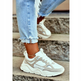 Women's sports shoes Big Star GG274657 beige 1