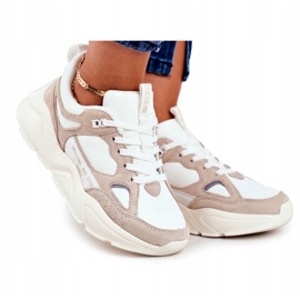 Women's sports shoes Big Star GG274657 beige 2