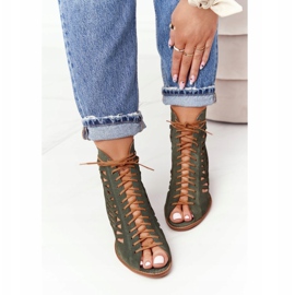 Women's Suede Leather Maciejka Green Boots 04040-09 beige 1 Women's Suede Leather Maciejka Green Boots 04040-09 beige 1