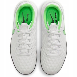 Nike Tiempo Legend 8 Tf Academy Junior AT5736 030 football shoe white white 1