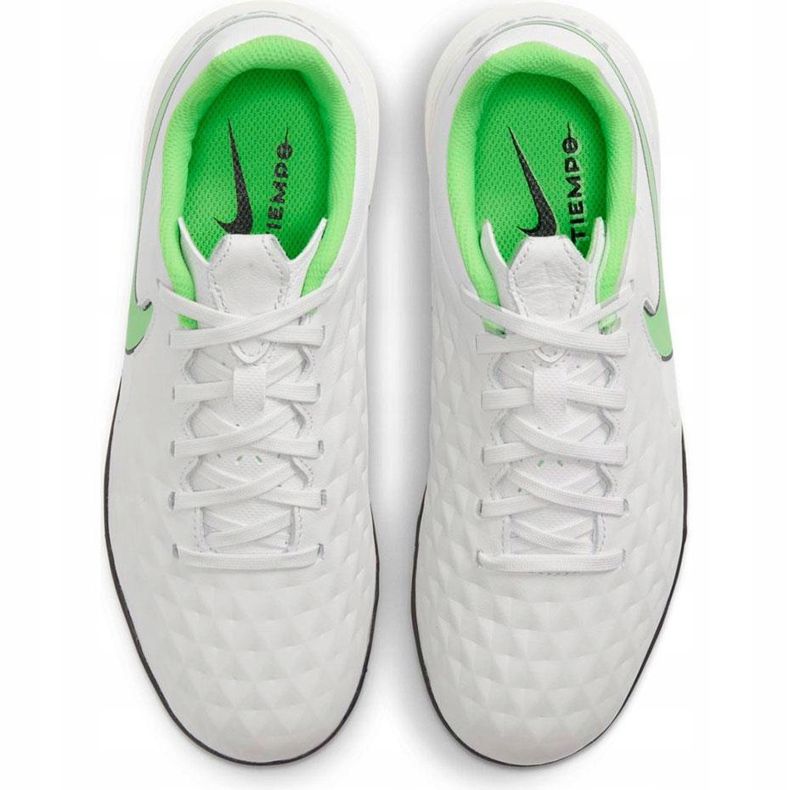 Nike Tiempo Legend 8 Tf Academy Junior AT5736 030 football shoe white white 1