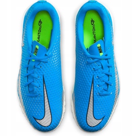 Nike Phantom Gt Academy Tf Junior CK8484 400 football shoe blue blue 1