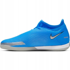 Nike Phantom Gt Academy Df Ic CW6668 400 football shoe blue blue 1
