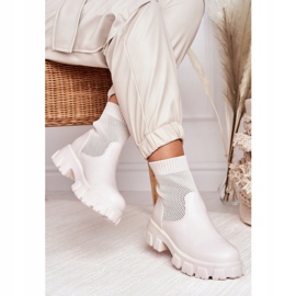 Women's Socks Boots Workers White Stormy 1 Women's Socks Boots Workers White Stormy 1