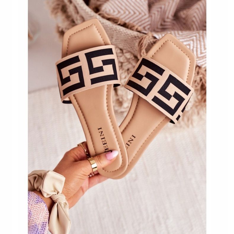 Women's Classic Beige Melinda Slippers black 1