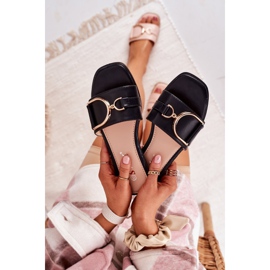 PS1 Women's Elegant Black Slippers Debbie 1 PS1 Women's Elegant Black Slippers Debbie 1
