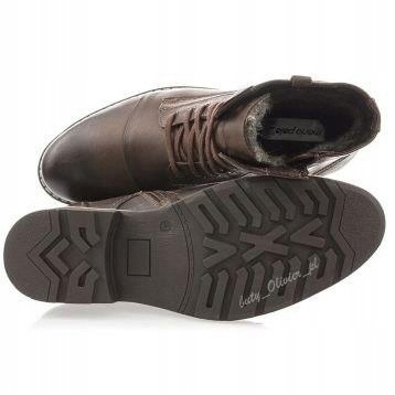 Mario Pala Men's boots with fur 312 brown 3