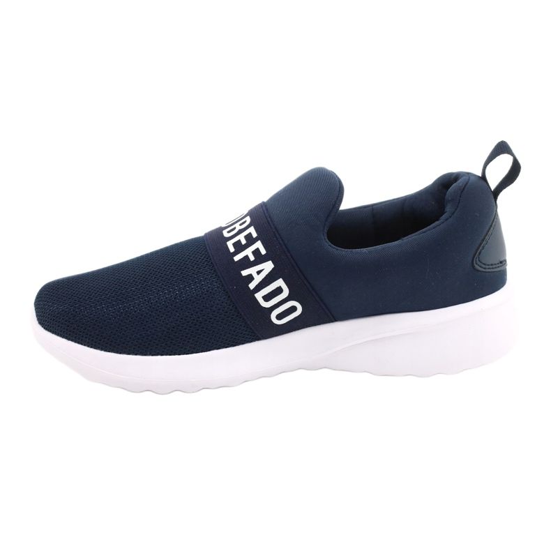 Befado youth shoes 516Q082 white navy blue 2