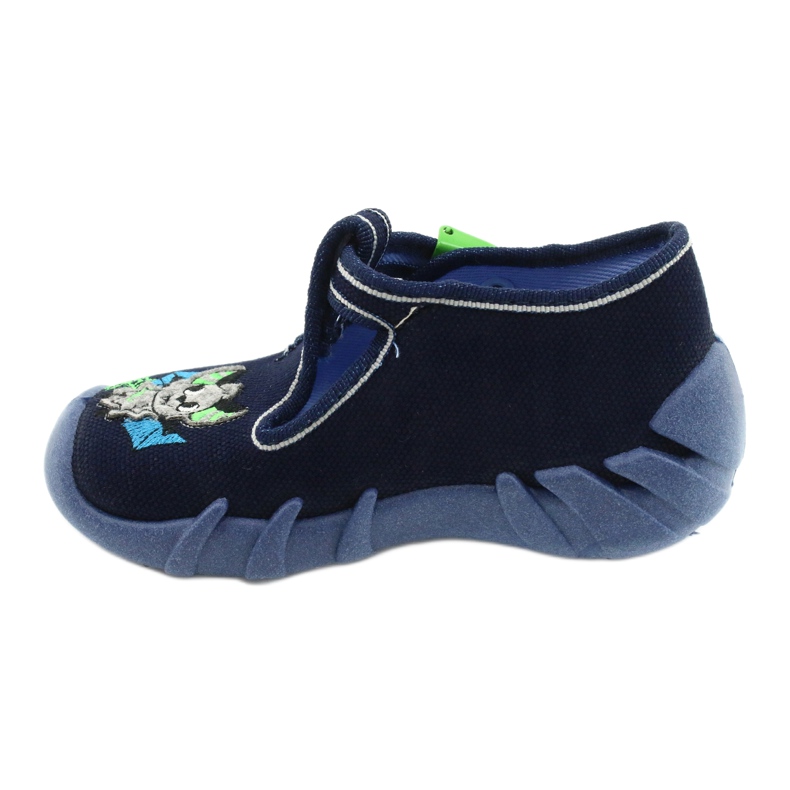Befado children's shoes 110P388 navy blue green 2 Befado children's shoes 110P388 navy blue green 2