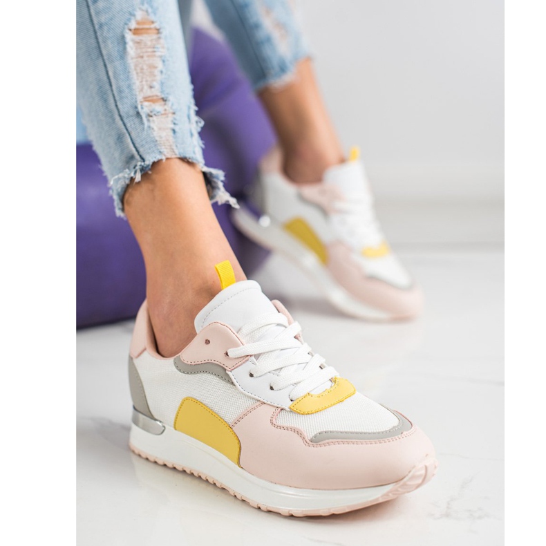 SHELOVET Light Stylish Sneakers multicolored 1