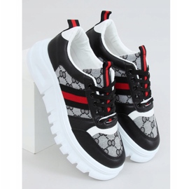 Design black sports shoes 205081 Black multicolored 1
