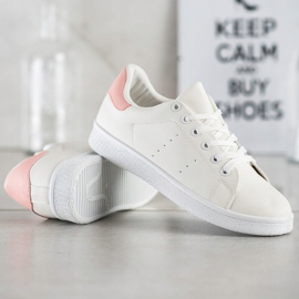 SHELOVET Low Sport Shoes white 1