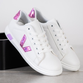 SHELOVET Spring Sport Shoes white 1