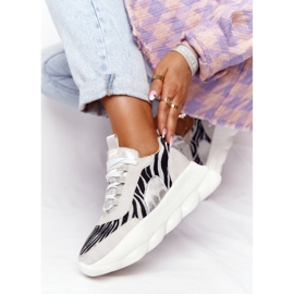 Women's Sport Shoes Lu Boo Thick Sole Gray Taste It! grey 2