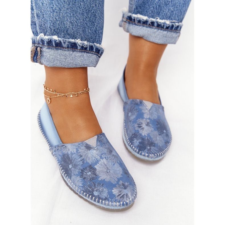 Women's Blue Ballerinas Maciejka 01930-72 / 00-0 2 Women's Blue Ballerinas Maciejka 01930-72 / 00-0 2