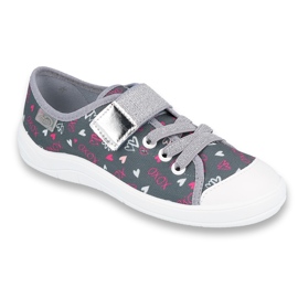 Befado children's shoes 251Q138 pink grey 1