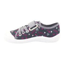Befado children's shoes 251Q138 pink grey 2 Befado children's shoes 251Q138 pink grey 2