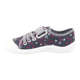 Befado children's shoes 251Q138 pink grey 2