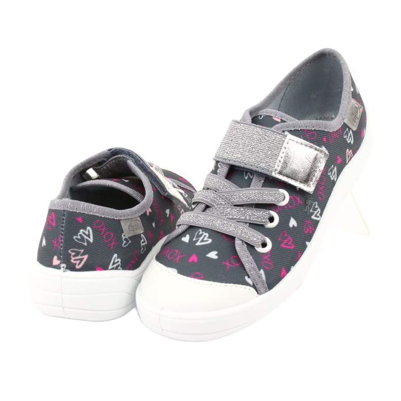 Befado children's shoes 251Q138 pink grey 4 Befado children's shoes 251Q138 pink grey 4