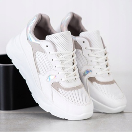 SHELOVET White Sneakers 1