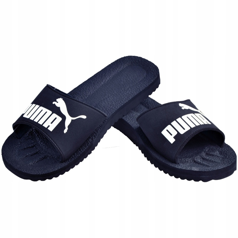 Puma Purecat slippers navy white 360262 02 navy blue 1