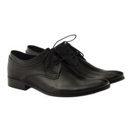 Badura classic leather black formal shoes 7549 4