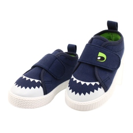 News Crocodile children's sneakers 21Dz26-3923 Navy blue blue 2