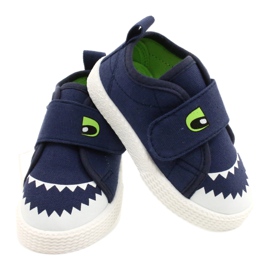 News Crocodile children's sneakers 21Dz26-3923 Navy blue blue 5