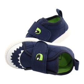 News Crocodile children's sneakers 21Dz26-3923 Navy blue blue 4