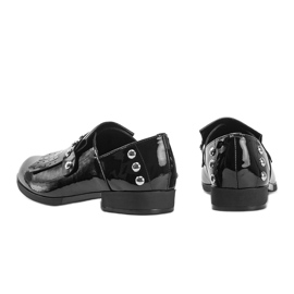 Cassidy women's black slip-on shoes 1