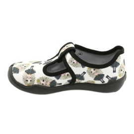 Befado children's shoes blanka princess 115X007 black ecru 2